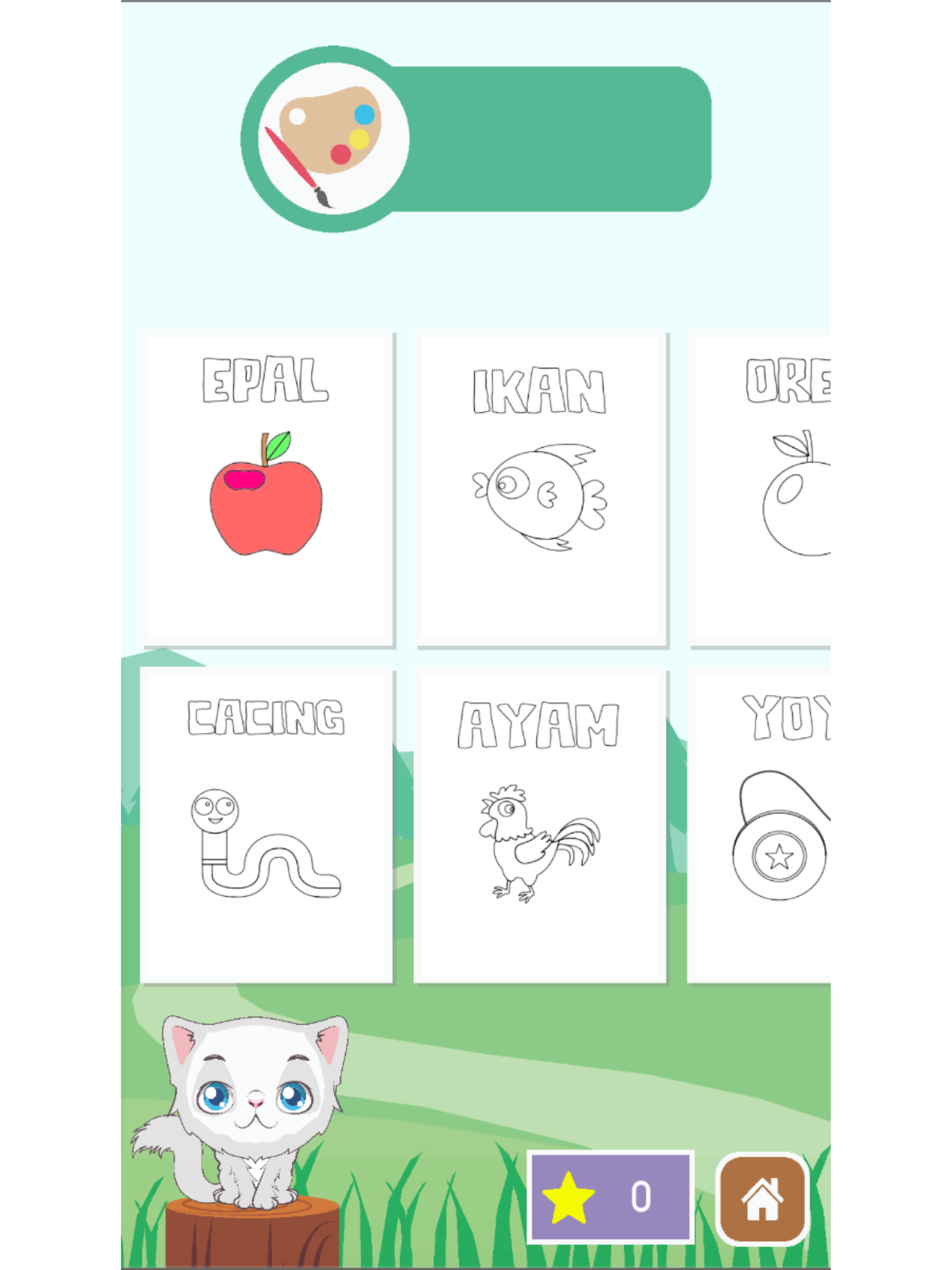 Belajar ABC Nombor dan Warna