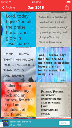 Short Daily Prayers - Bible screenshot 1