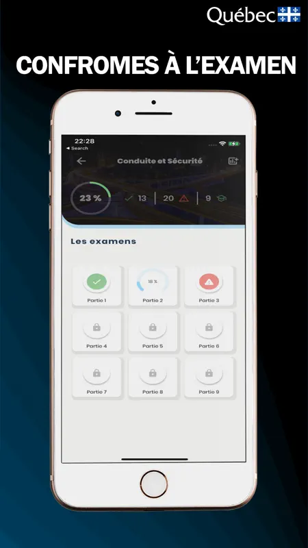 Examen Théorique SAAQ screenshot 4 of 10