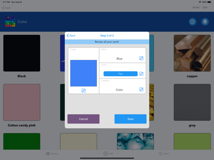 Voice4u AAC screenshot 10