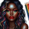 Black Beauty Coloring book icon