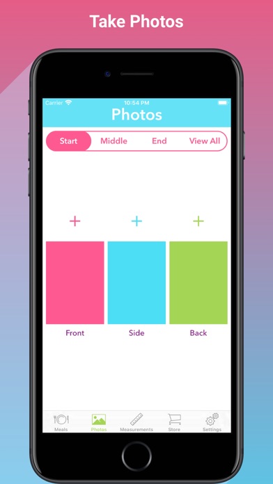 Meal Replacement Tracker Screenshot