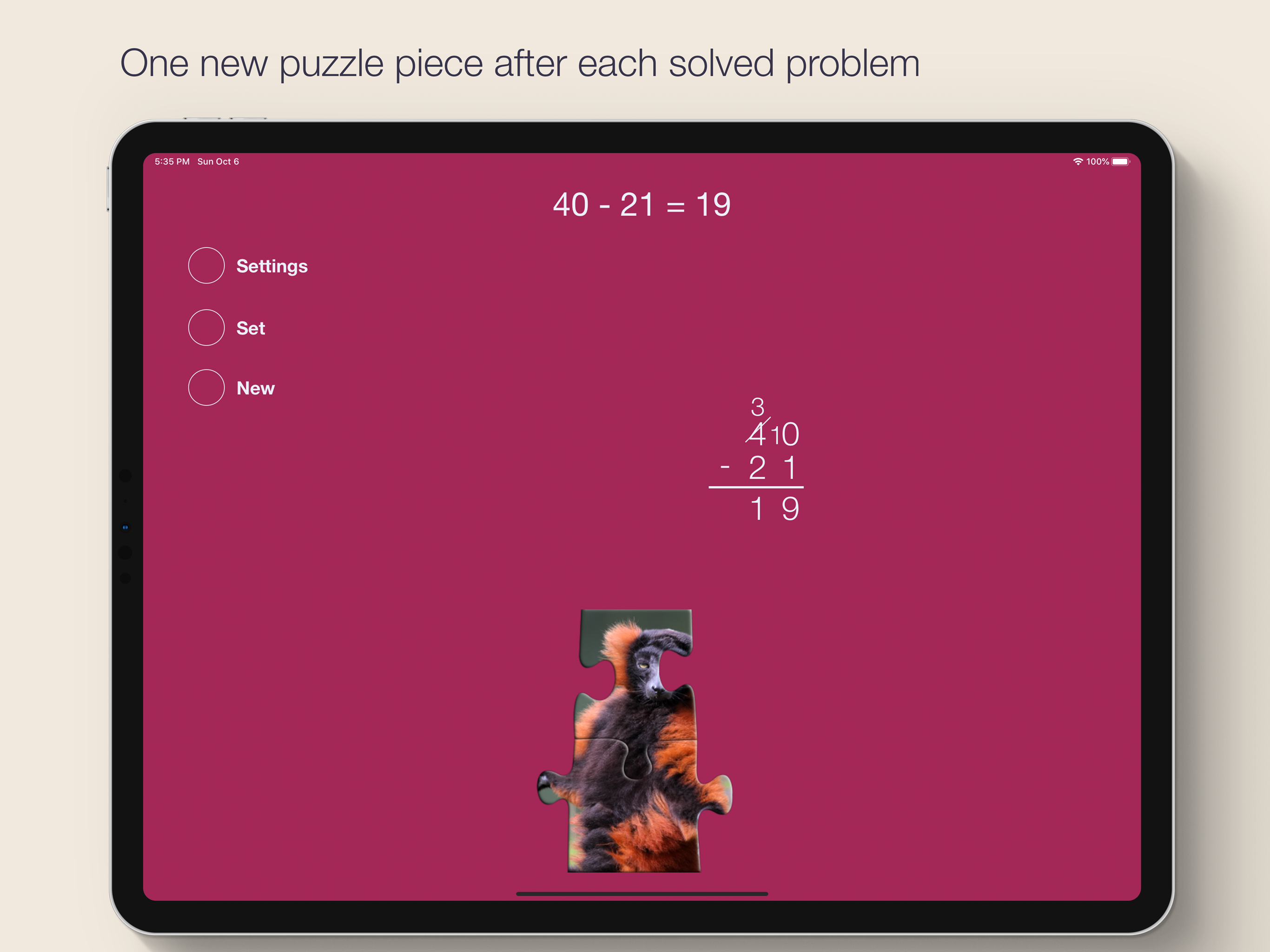 Column Subtraction screenshot 12