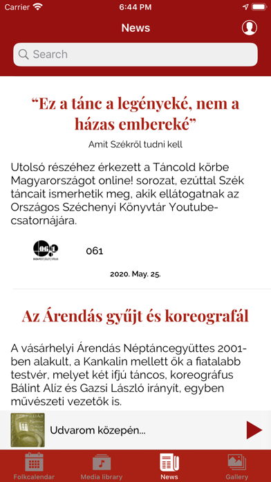 App screenshot