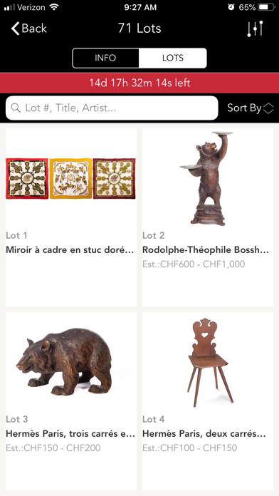 Screenshot #1 pour DognyAuction