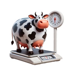 Diet Cow Stickers