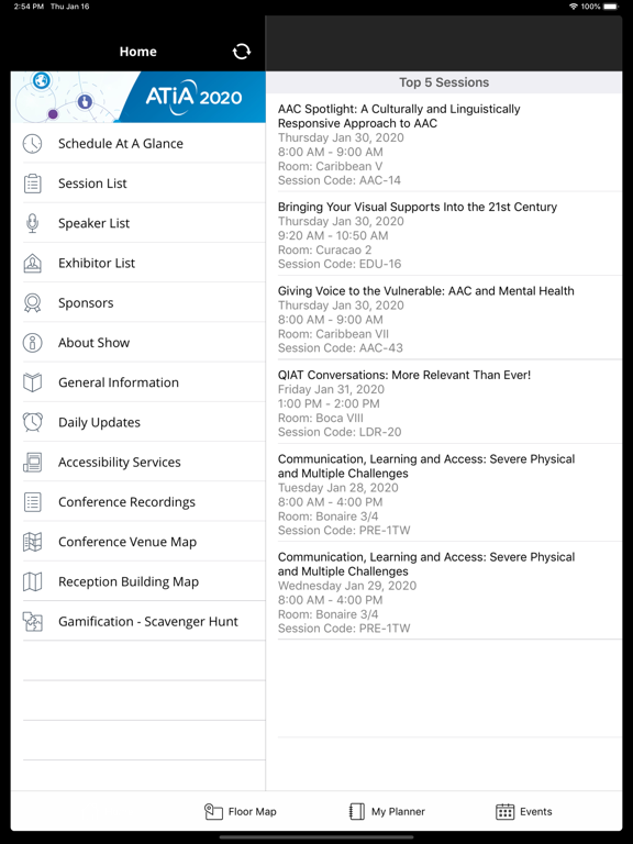 Screenshot #4 pour ATIA Annual Conference
