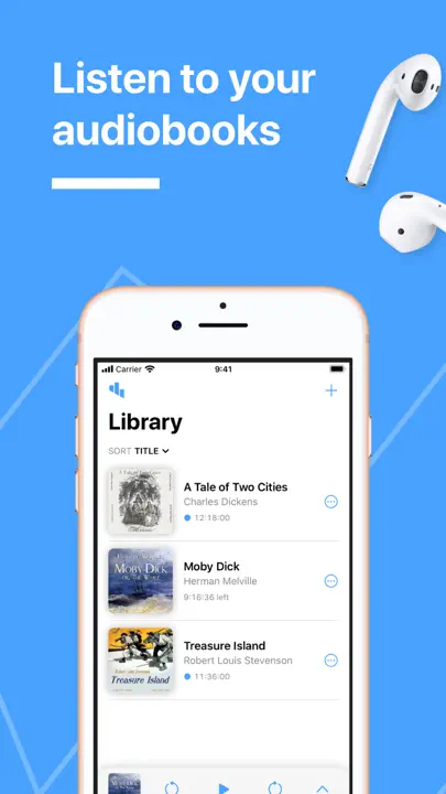 Bound - Audiobook Player iPhone-skjermbilde 1