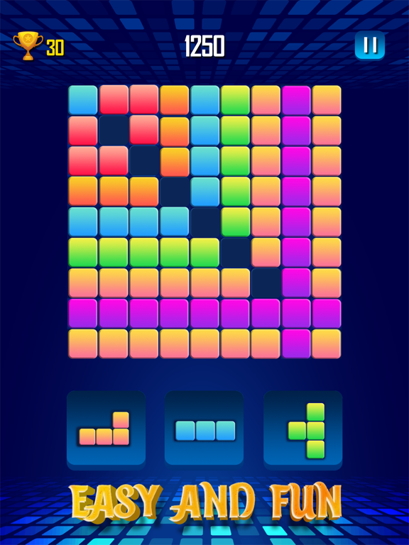 Screenshot #6 pour Blok: Classic Block Puzzle 100