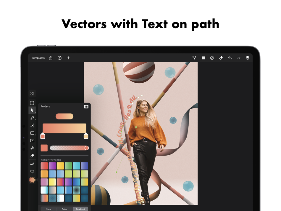 #6. Creatic: Graphic Design Editor (iOS) 게시자: DELIX SOFTWARE SH.P.K