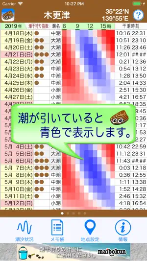 潮干狩り予報 screenshot 2