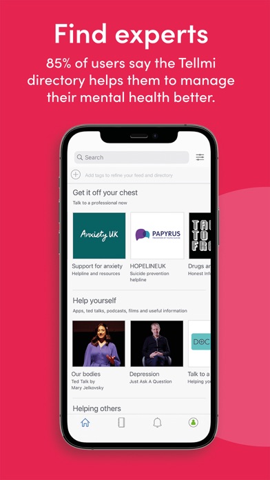 Tellmi: Better Mental Health Screenshot