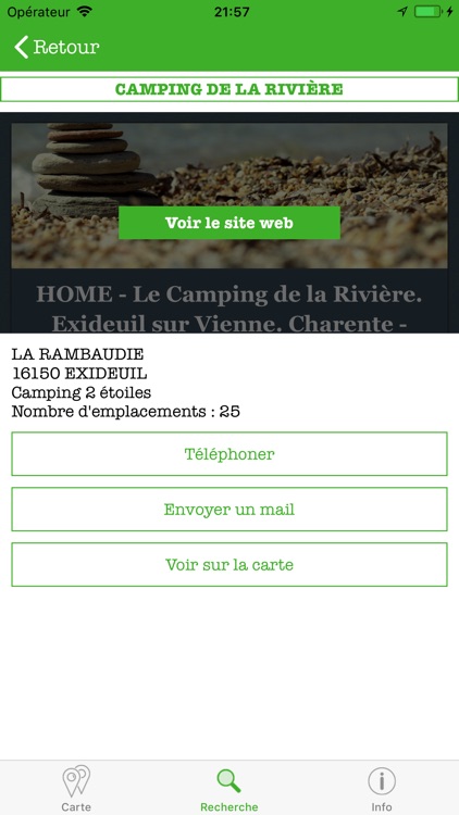Campings & Aires France