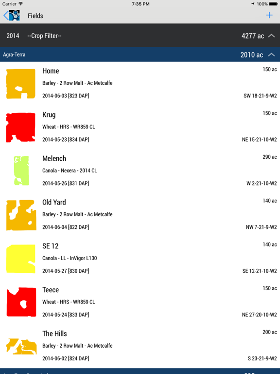 Screenshot #5 pour Trimble Ag Mobile