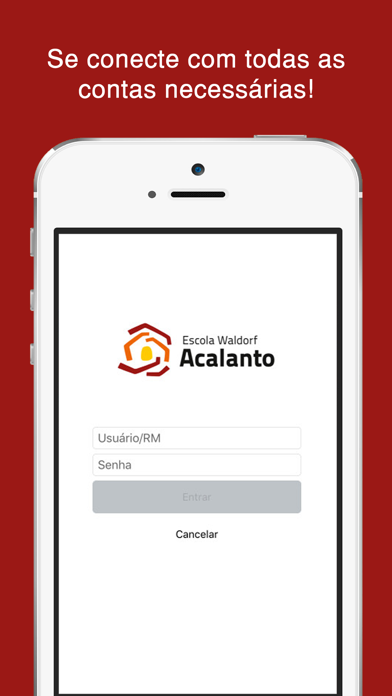 Acalanto Escola Waldorf app screenshot 2