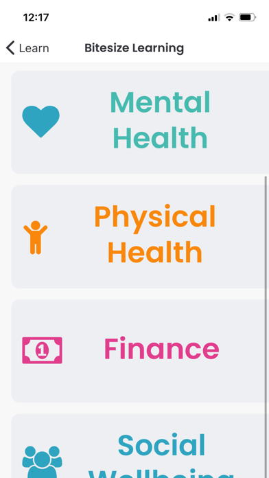 Platinum Wellbeing Screenshot