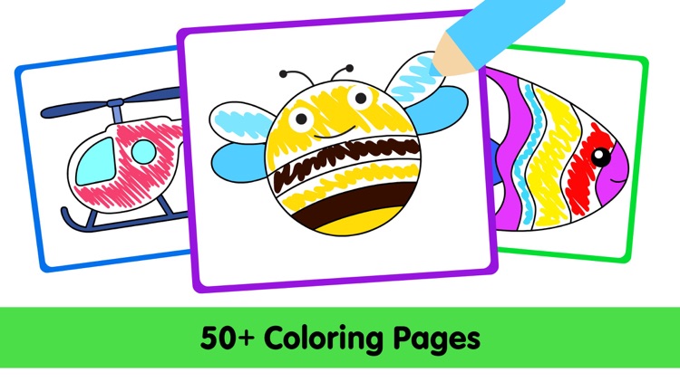 Kids Coloring Games for 3-5