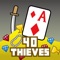 This is Forty Thieves Solitaire app