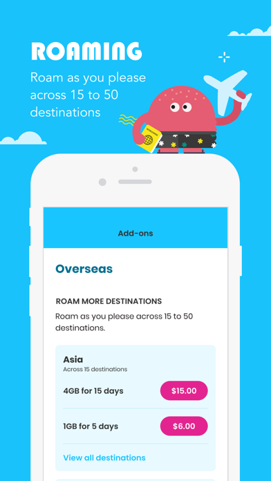 GOMO Singapore Screenshot