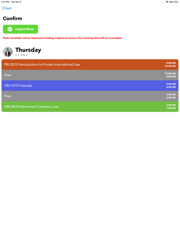 FreeHour Student App iPad screenshot 4 - Education app
