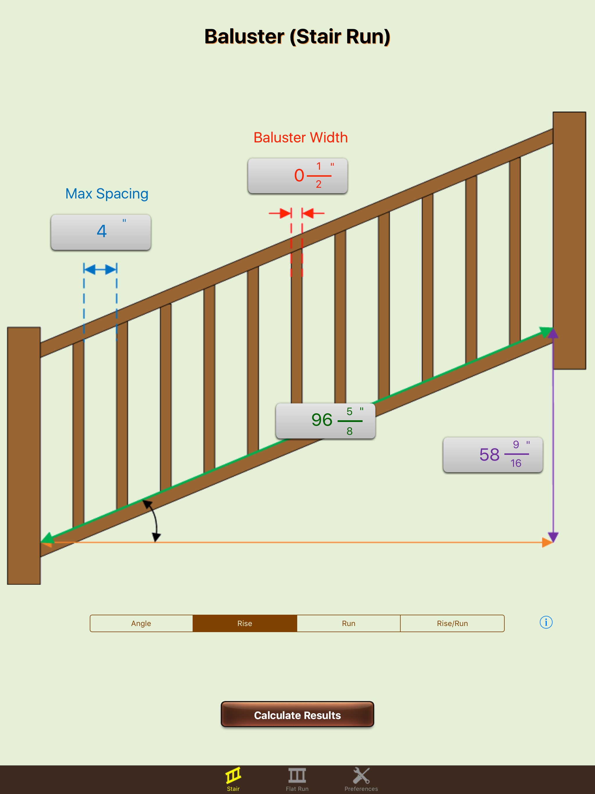 Baluster Calculator Elite