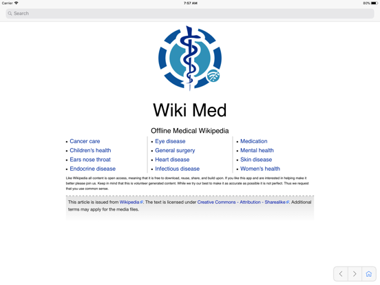 Screenshot #4 pour WikiMed