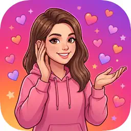 Girlfriend Calling Prank Sim app icon