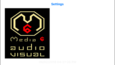 Media 6 Home Theater app screenshot