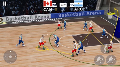 Screenshot #2 pour Basket-ball Jeux de sports
