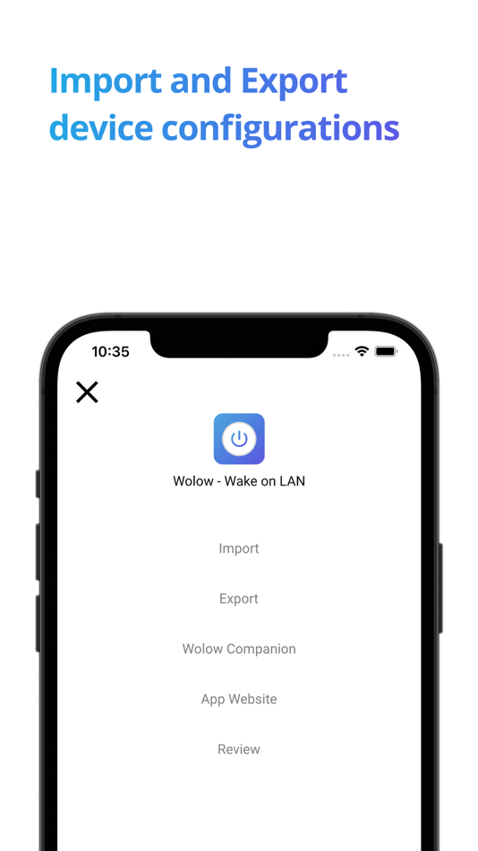#7. Wolow - Wake on LAN (iOS) 由: Jack Baker