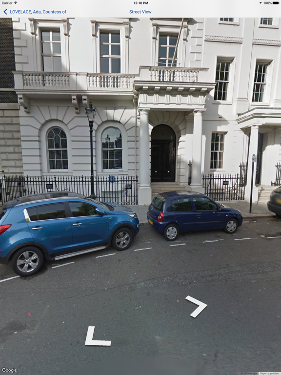 Blue Plaques London iPad screenshot 4 - Travel app