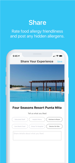 Spokin - Manage Food Allergies Screenshot