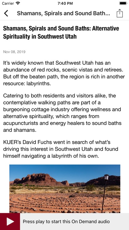 KUER Public Radio App screenshot-4