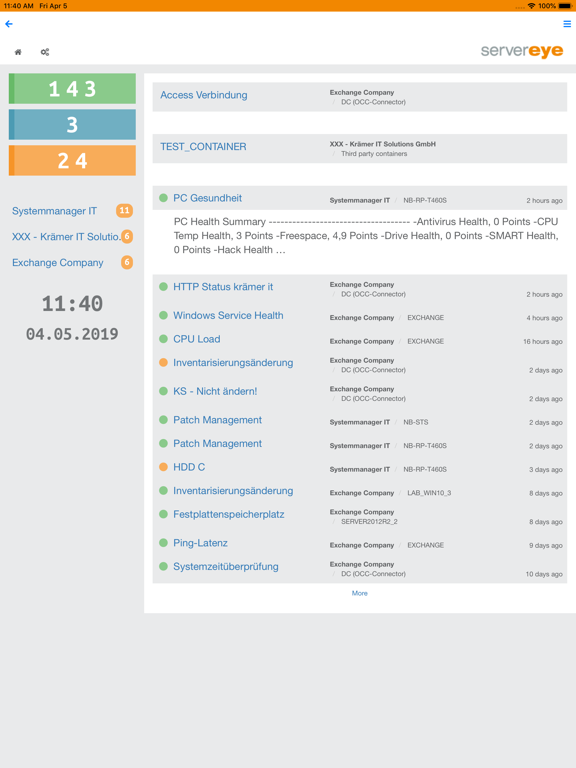 Screenshot #6 pour servereye