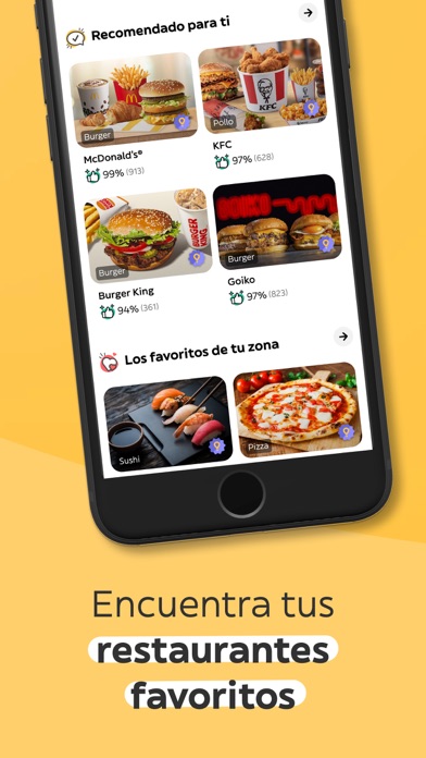 Glovo: Comida a domicilio