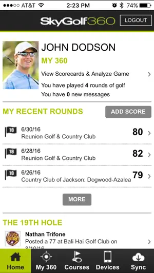 SkyGolf 360 screenshot 1