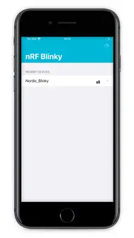 NRF Blinky iphone bilder 0