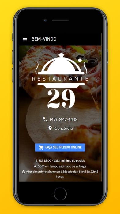 Screenshot #1 pour Restaurante 29 de Julho
