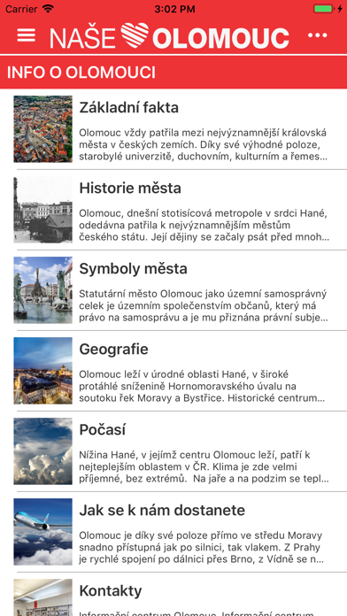 Naše Olomouc Screenshot