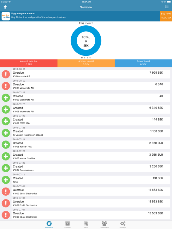 Screenshot #5 pour Faktura - Invoice Mobile
