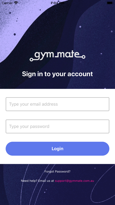 Gym Mate Member Mobile Screenshot