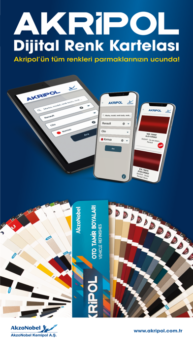 Screenshot #1 pour Akripol Dijital Renk Kartelası