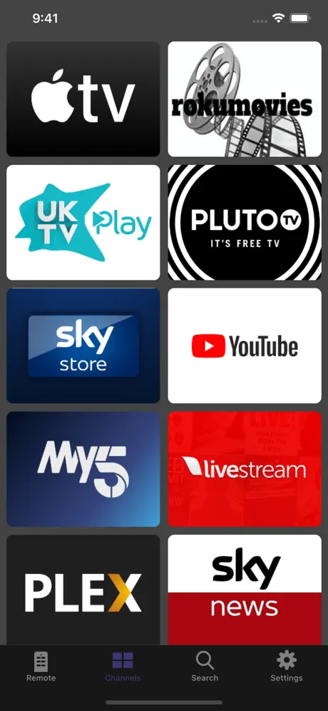 Widget Remote for Roku