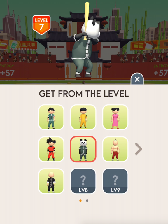 Kung Fu Ball! - BaseBall Game iPad screenshot 5 - Games app