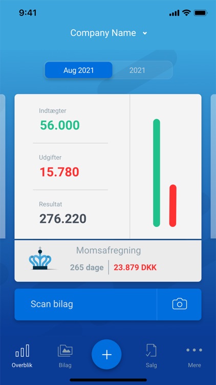 Dinero Regnskabsprogram screenshot-0