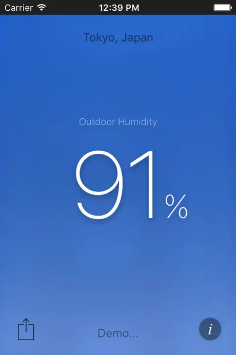Humidity App