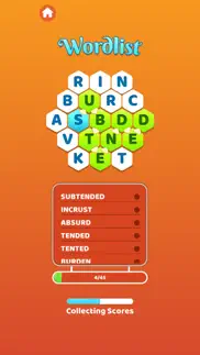 text twist word contest iphone screenshot 2