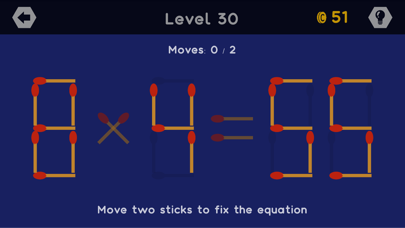 Screenshot #3 pour Math Sticks - Puzzle Game
