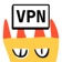 Cartoon: Safe Place VPN app icon - Utilities app for iPhone