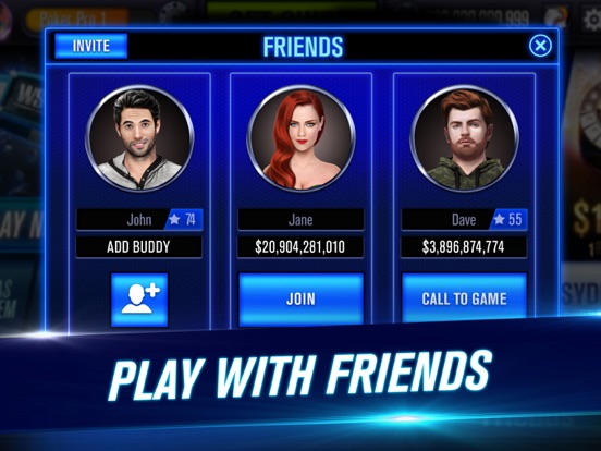 WSOP Poker: Texas Holdem Game iPad app afbeelding 8